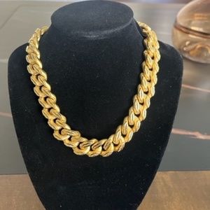 Saint Laurent Curb Chain Necklace